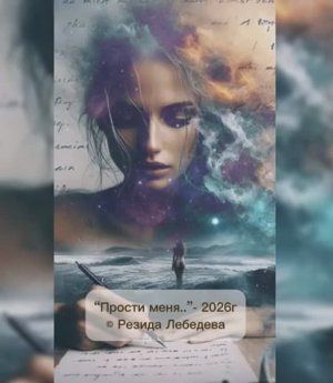 Песня до слез “Прости,меня…”💔 (2026), © Резида Лебедева