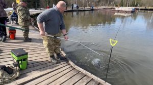 На выбросе ,на блесну