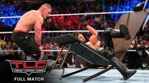 ПОЛНЫЙ МАТЧ — Джон Сина против Сета Роллинса — Матч со столами, WWE TLC 2014