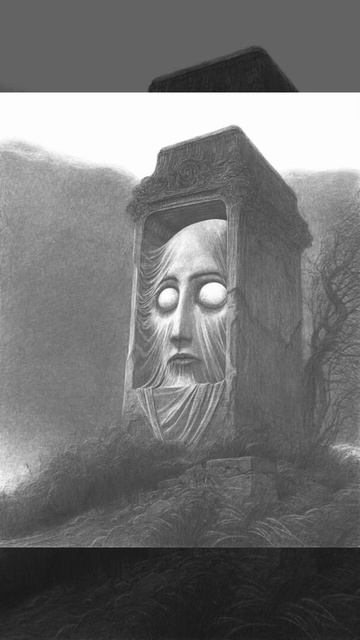 Бумажные сны: ожившие фантазии❤️🔥Пространство внутри: искусство как портал🎨#рисование #картина