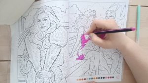 Раскрашиваю фломастерами в Ашетиках🌷