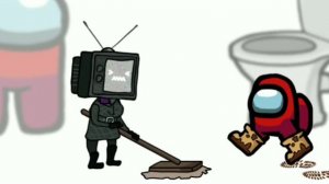 АМОГУС ПРОТИВ СКИБИДИ ТУАЛЕТА! БИТВА AMONG US АНИМАЦИЯ РЕАКЦИЯ