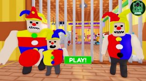 ПОЛИЦЕЙСКАЯ СЕМЕЙКА РОНИ, Все боссы против всех, Опасайтесь побега из тюрьмы! #Обби #Роблокс