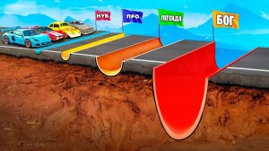 Как далеко тачка сможет проехать по перевернутым лежачим полицейским в гта 5 ?