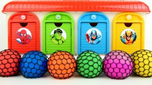 Успокаивающий ASMR в гараже | Как я делаю 4-цветные гаражные ворота из шариков для лепки ASMR