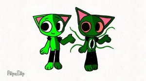 Первый раз вы увидите мою злую версию. (Его зовут green kit exe)