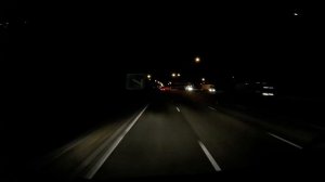 Ночное вождение грузовика