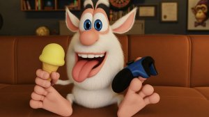 Буба - Конфетный монстрик Весёлые мультики для детей / Самый добрый сборник мультика на долго Буба!