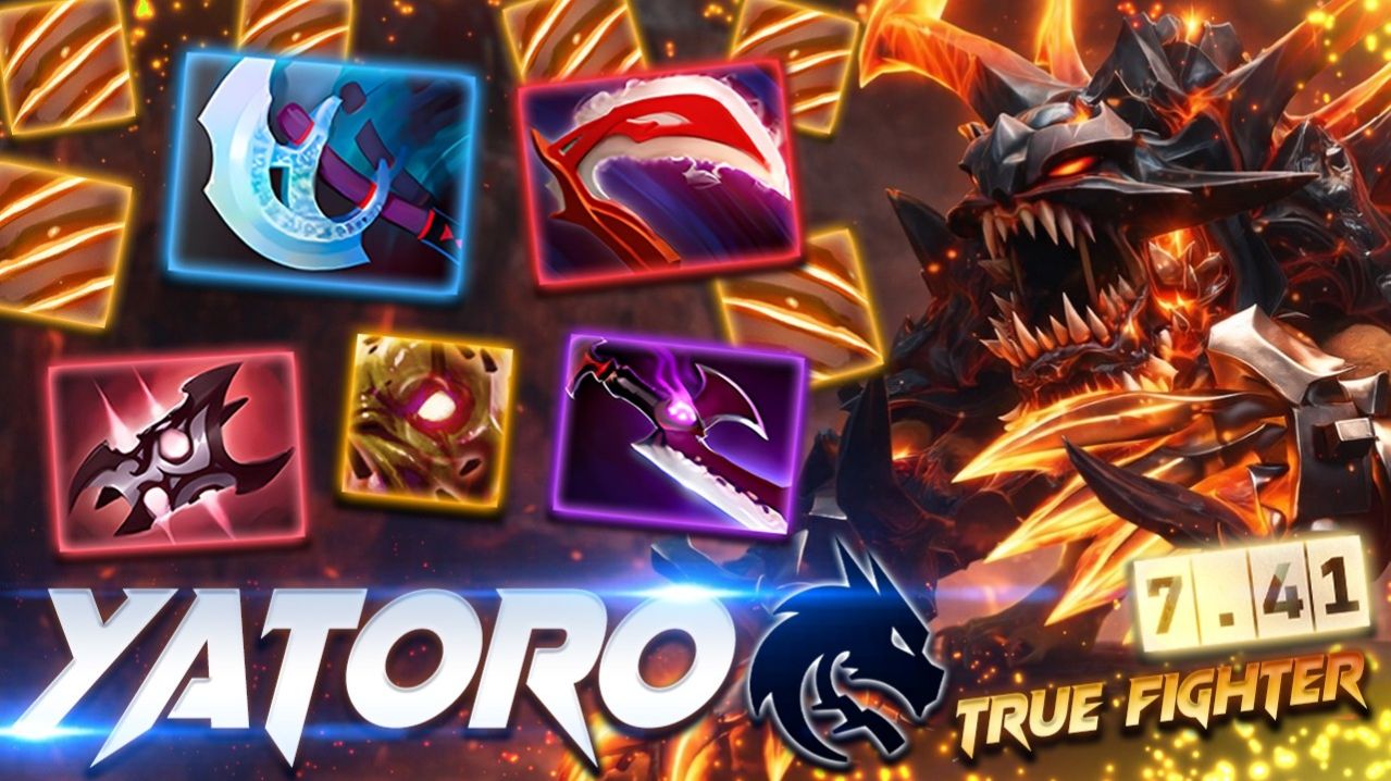 [7.41] Yatoro Lifestealer — профессиональный геймплей в Dota 2 [Смотри и учись]