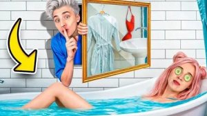 Я построил Секретную комнату в ДОМЕ падруги РИВИ !!!