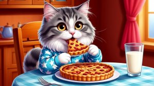 Котя, котенька, коток. Мультик. Колыбельная песенка.