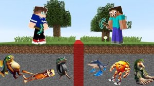 ПРО И ХАРДИ ИЩУТ СЕКРЕТНЫХ БРЕЙНРОТОВ ПОД ЗЕМЛЕЙ В МАЙНКРАФТ ! ПРОФЕССИОНАЛ ПРОТИВ ТРОЛЛИНГ ЛОВУШКА