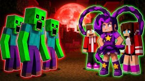 Герои на грани: зомби атакуют Майнкрафт