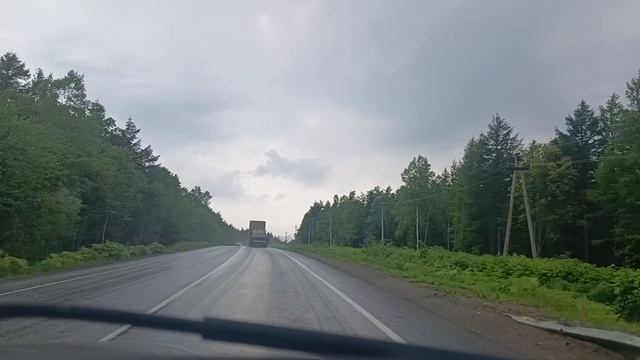 Еду из Южно-Сахалинска на север острова