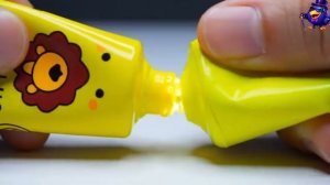 ВИДЕО ДЛЯ ДЕТЕЙ. СОЗДАЕМ ЖИВОТНЫХ. .🐾🐰🐿🦔КТО СПРЯТАЛСЯ В ТЮБИКЕ. ЗВУКИ И КРАСКИ. МУЛЬТИК.