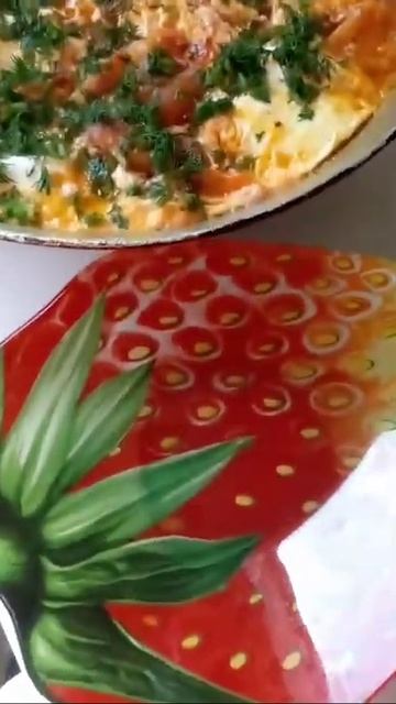 Вау ! Помидоры . Яичница . Вкусно . Аппетитно . Рецепт . Как приготовить . Яйца . #Shorts