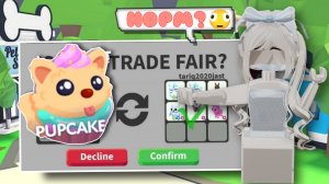 Трейды в Адопт Ми на новых зайчиков + обзора на всю обновление 🤍