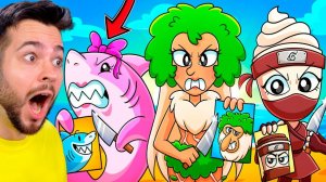 БРЕЙНРОТ Стали ДЕВОЧКАМИ 👩🦰💅 БРР БРР ПАТАПИМ, ТРАЛАЛЕРО ТРАЛАЛА, КАПУЧИНО АСАСИНО BRAINROT АНИМА