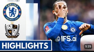 Челси - Порт Вейл. Обзор матча.  Кубок Англии