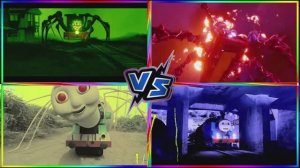 ПАРОВОЗИКИ МУЛЬТИК: Поезд Мутант против Доброго Паровозика и Темного Зверя 🚂 БИТВА МОНСТРОВ