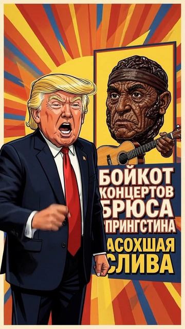 Трамп призвал американцев бойкотировать концерты Брюса Спрингстина