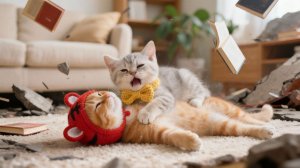 Первый опыт землетрясения! Упал в обморок от страха, но всё равно прибрал в доме