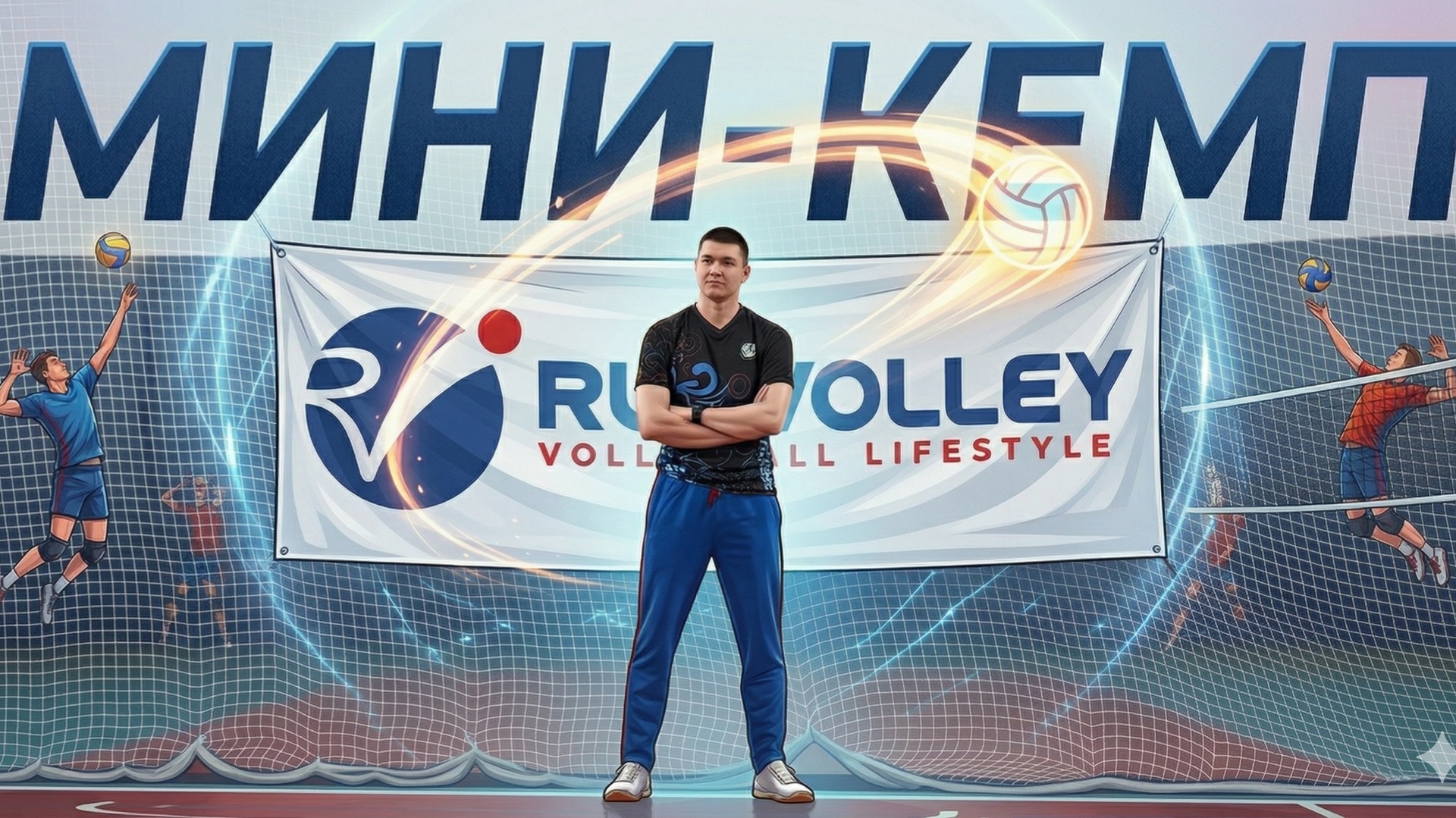 Волейбольный Кемп в Подмосковье от RUSVOLLEY