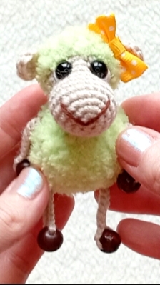 Овечка брелок