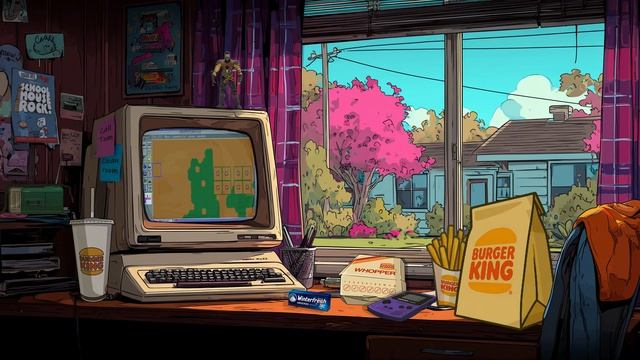 Teenage Room ’89 ⧸⧸ SimCity Synthwave & Chillwave Spring Focus Mix