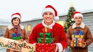 СБЕЖАЛ ОТ ЗЛЫХ РОДИТЕЛЕЙ НА НОВЫЙ ГОД!😱 НОВОГОДНИЙ МОД В SCHOOLBOY RUNAWAY😨