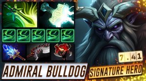 AdmiralBulldog Lone Druid Signature Hero 7.41 — профессиональный геймплей в Dota 2 [Смотри и учись]