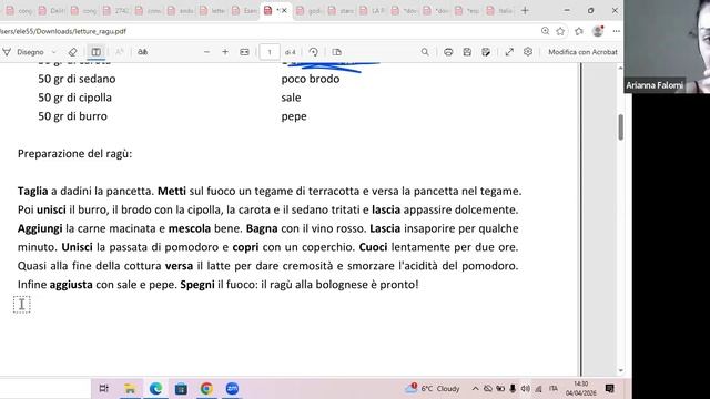 4 апреля. Поток 67. Встреча с Арианной Ф.