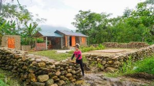 Строю каменный забор вокруг дома. Серия 51. Хуан Ли