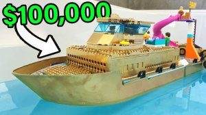 Строю ЯХТУ LEGO за 100 000 $ !