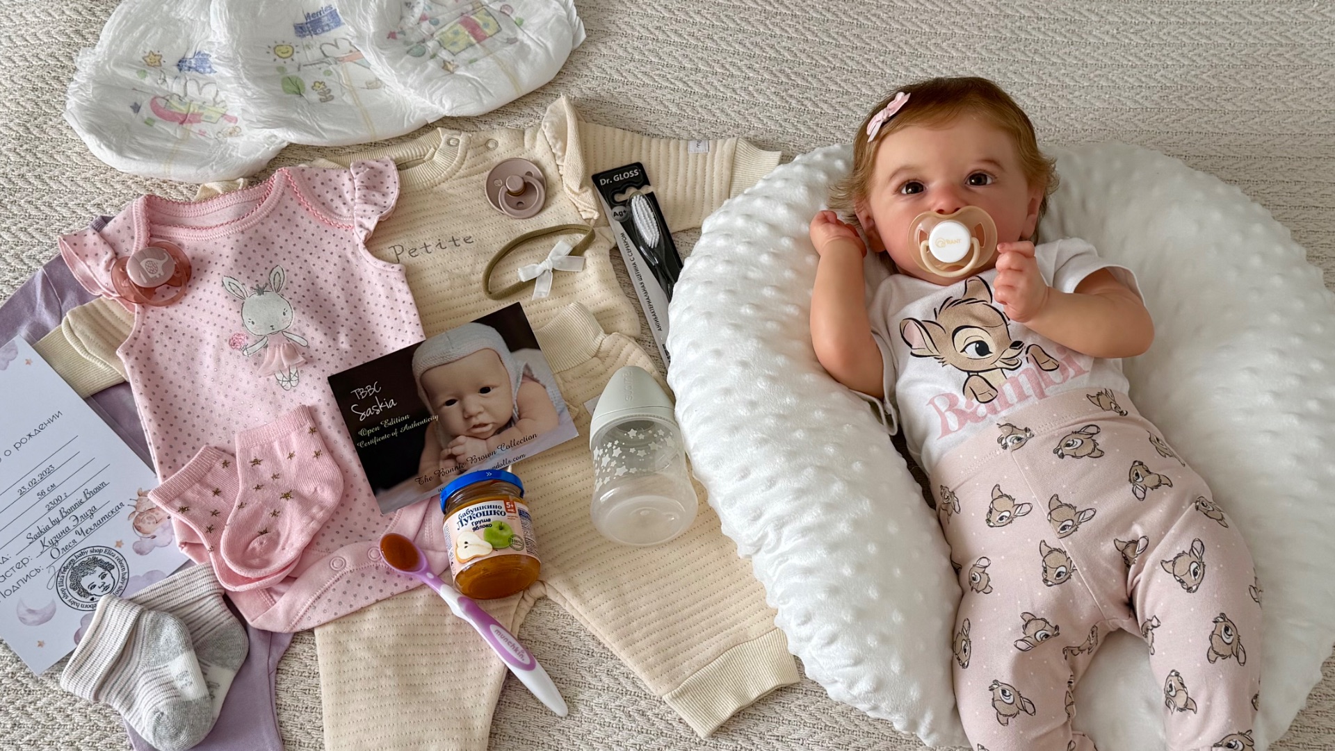 В продаже кукла реборн Саския