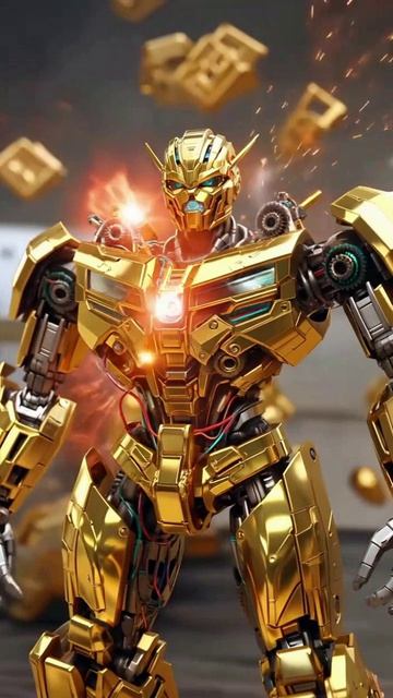 ЭПИЧНО! Золотая Команда Трансформеров  Сборка Супер-Роботов 2026 