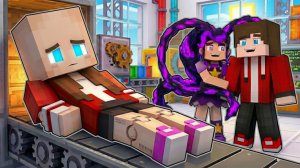 Сестра Джей Джея Стала големам Майнкрафт