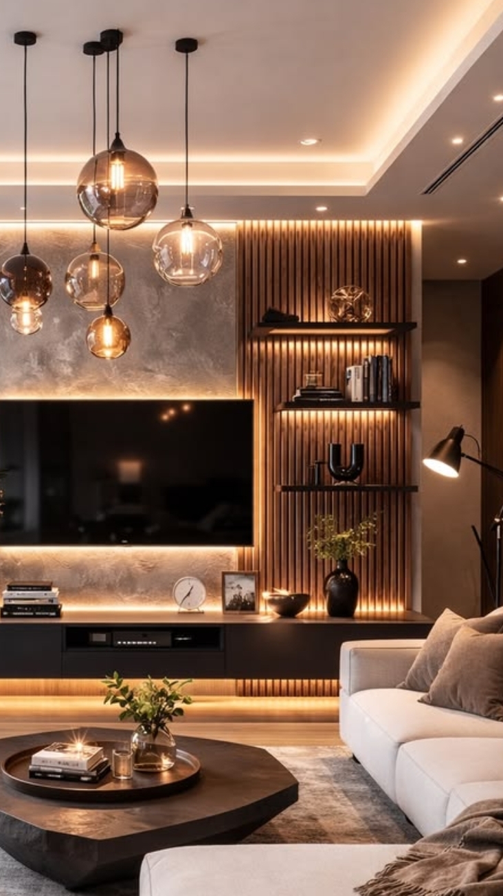 Точечные светильники в интерьере: как расположить