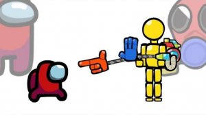 АМОГУС ВСТРЕТИЛСЯ С ИГРОКОМ ИЗ POPPY PLAYTIME КТО КРУЧЕ РЕАКЦИЯ