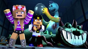 МОЙ ДРОН снял ПИАНОЗАВР в МАЙНКРАФТ НУБ И ПРО ЭВОЛЮЦИЯ ВИДЕО MINECRAFT Евгенбро