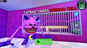 Кэтнеп записывает побег Барри из тюрьмы! (Обби) Игровой процесс #roblox