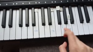 Песня "И снова седая ночь" на пианино.🎹 урок.