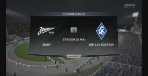 Fifa 2016 Зенит Крылья Советов