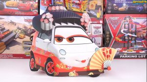 Мультики для детей | Тачки 🚗 Большая Трасса Радиатор-Спрингс! Распаковка Набора 😱