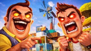 ШОУ ПРИВЕТ СОСЕД! БЕСЯТ ЛАБИРИНТЫ И САРАЙ! ИГРА HELLO NEIGHBOR MOD KIT ПРОХОЖДЕНИЕ МОДА HELLO VIRTU!