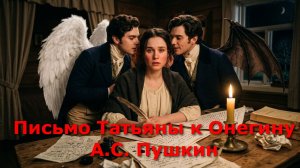Письмо Татьяны к Онегину. Клип на текст стихов Александра Сергеевича Пушкина «Евгений Онегин».