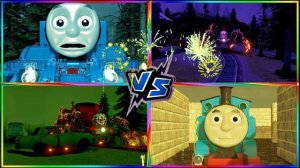 Битва Поездов: Мутант против Доброго Паровозика и Темного Зверя — Эпический Тайлс Хоп