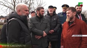 В Гудермесском районе начато строительство 100 домов для семей, пострадавших от оползней