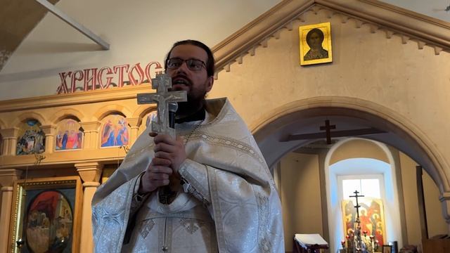 Проповедь иерея Павла Каледы в Лазареву Субботу