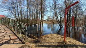 Обстановка на реке Донинка.  с. Игумново  04.04.2026.